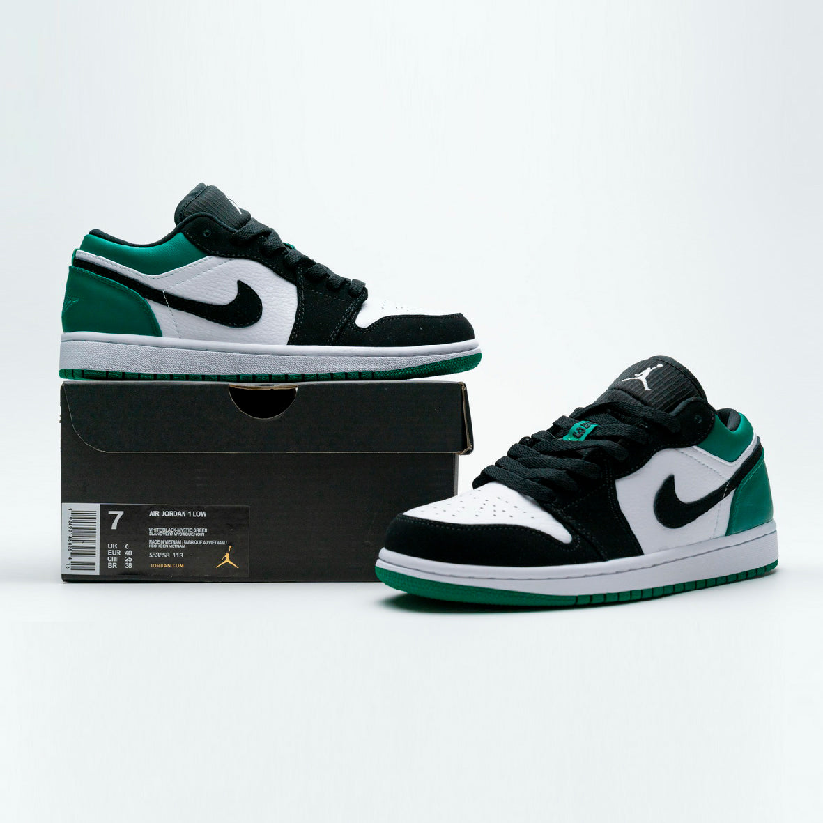 Nike Air Jordan 1 Low Mystic Green