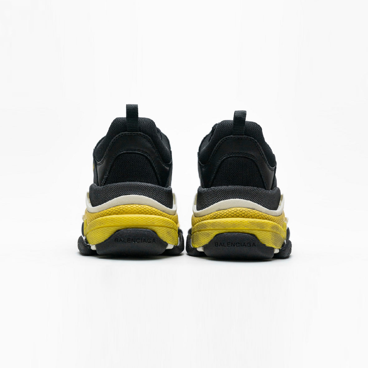 Balenciaga Triple S Black Yellow