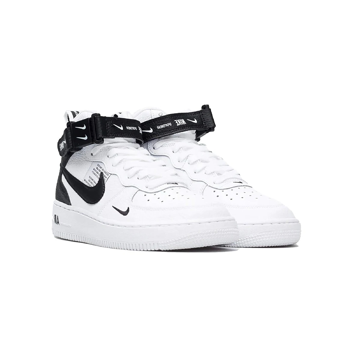 Nike Air Force 1 Mid '07 LV8 Black White